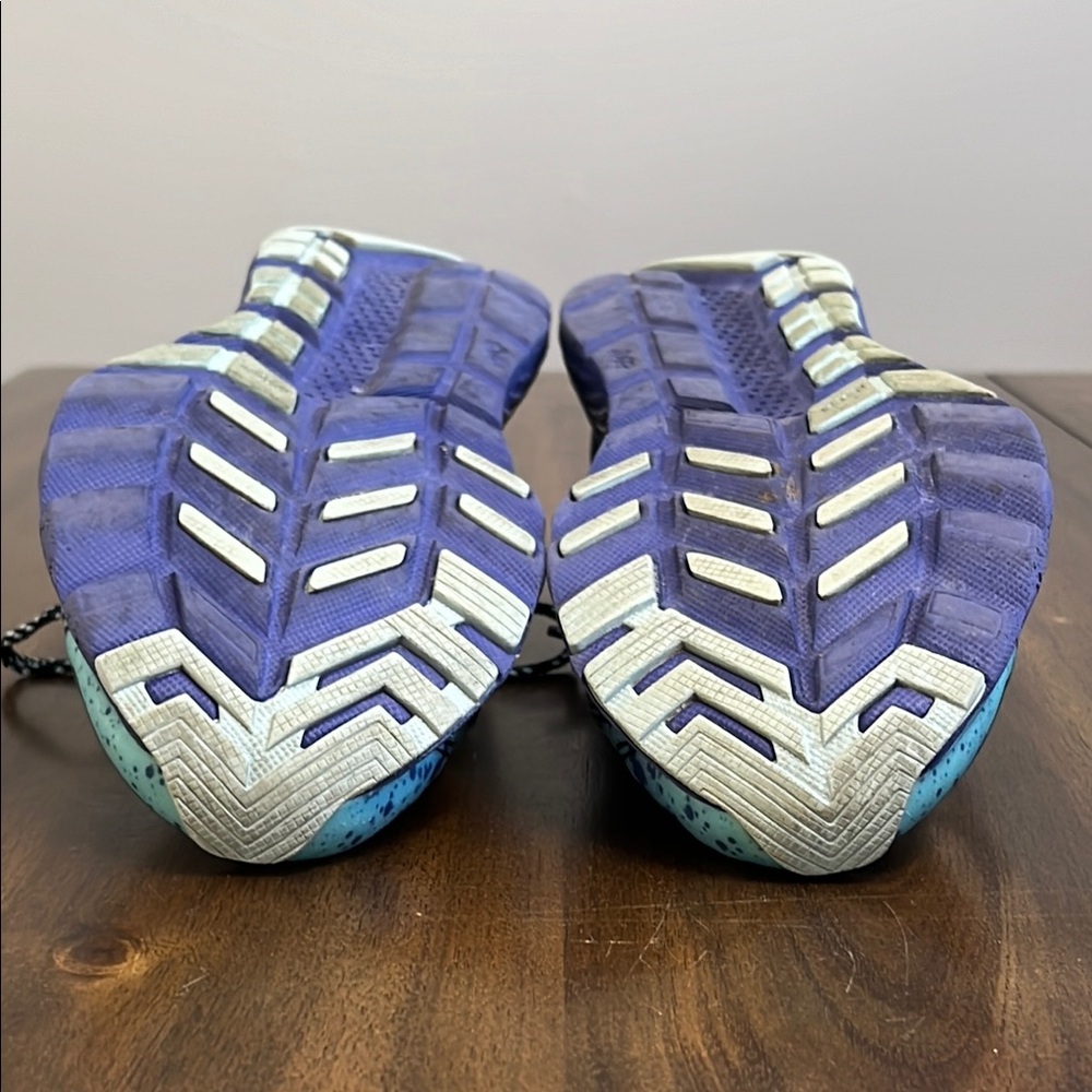 Saucony Kinvara 7 Purple Turquoise Running Shoes  Everun Flexshell Women’s SZ 12 - Picture 13 of 14